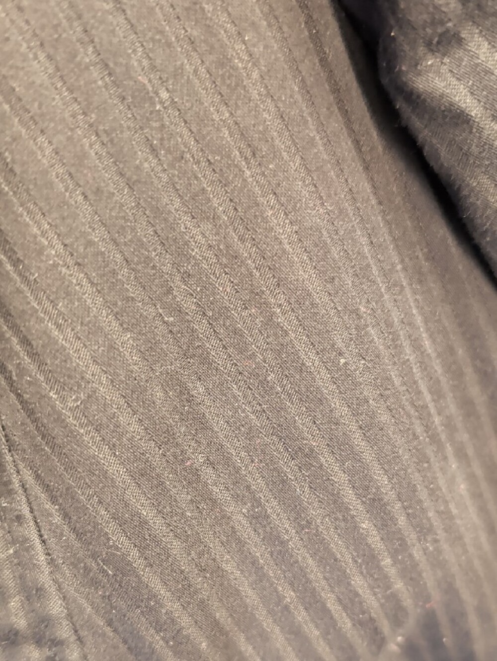 Kenneth Cole Reaction Black Short-Sleeve Pinstriped Blazer - Picture 4 of 4
